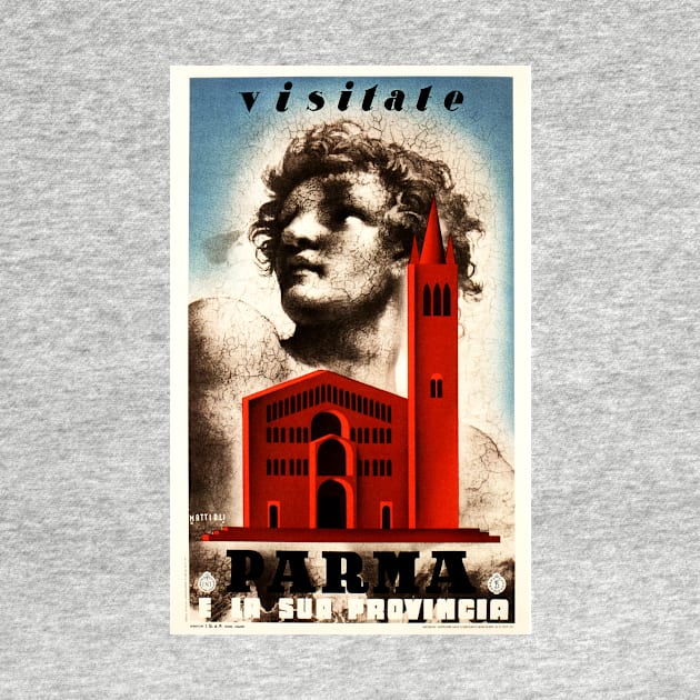 VISITATE PARMA ITALY Vintage Tourism Travel Advertising by vintageposters